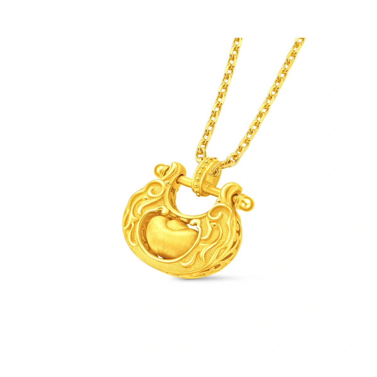 999.9 Gold pendant