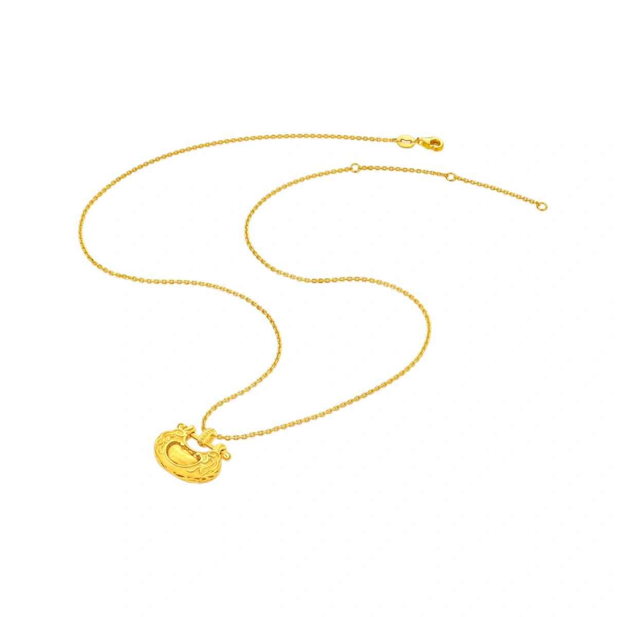 999.9 Gold pendant