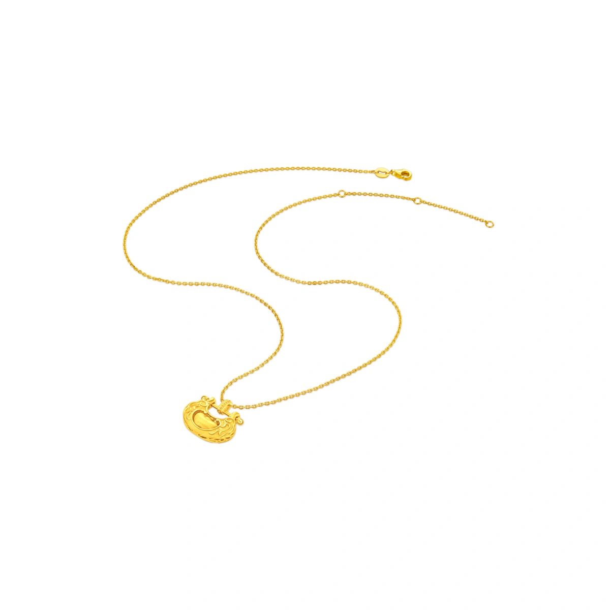 999.9 Gold pendant