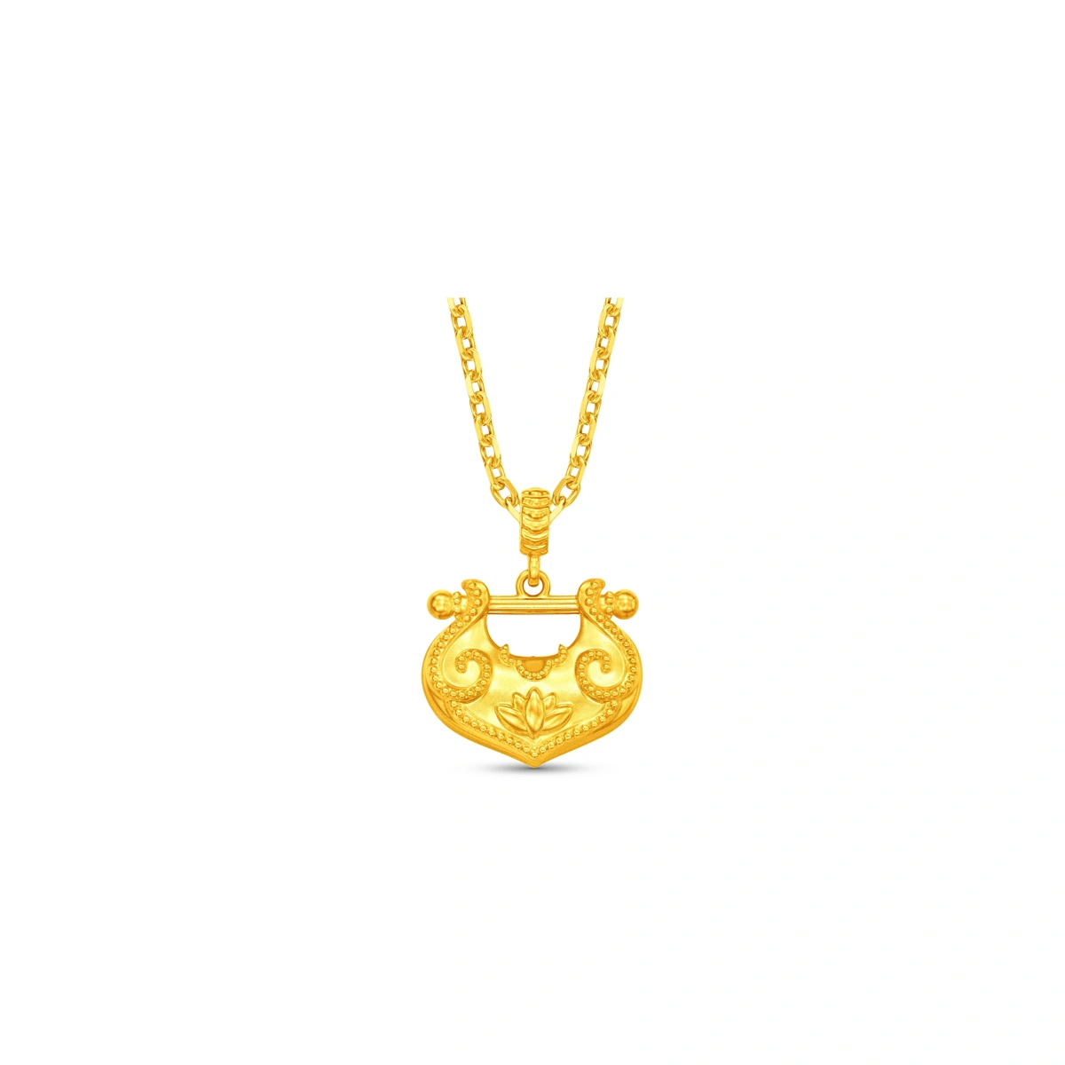999 Gold pendant