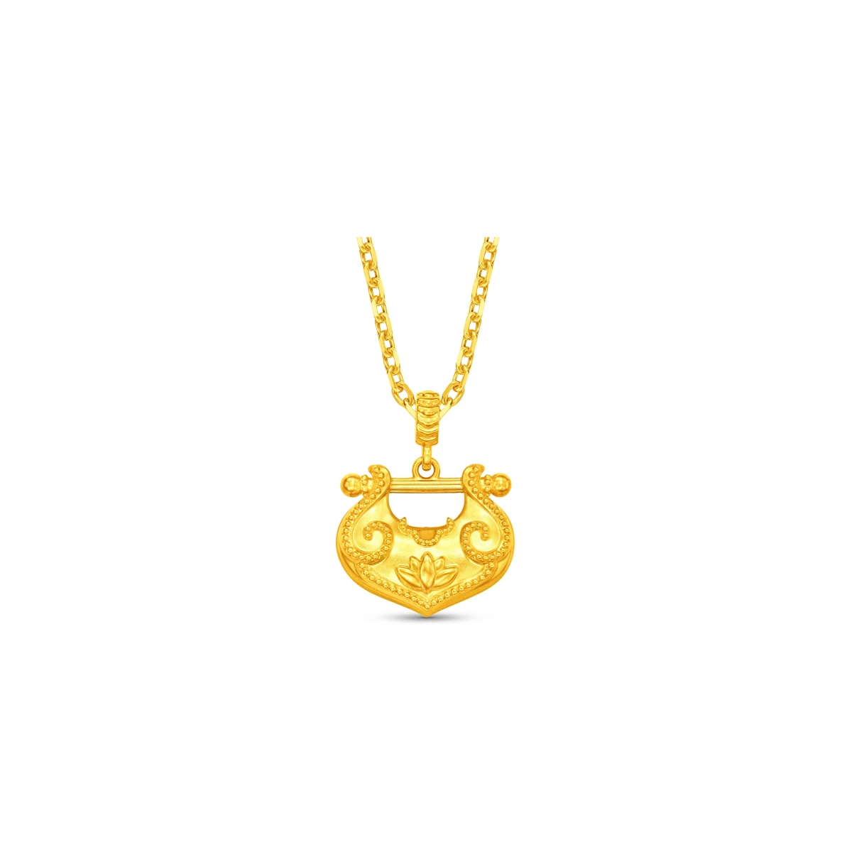 999 Gold pendant