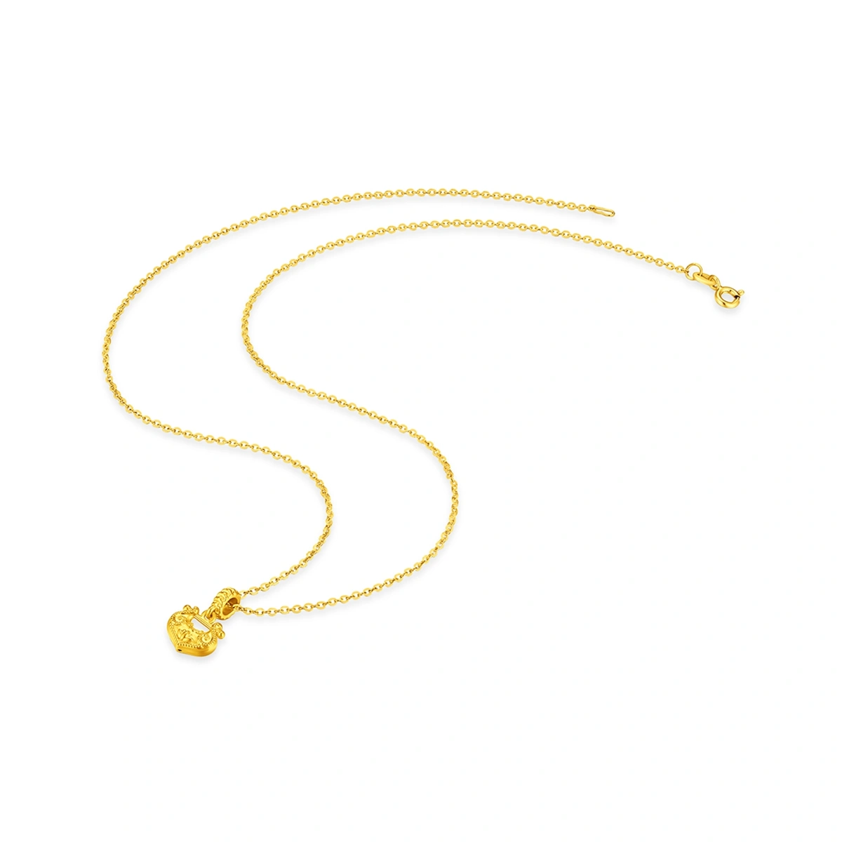999 Gold pendant