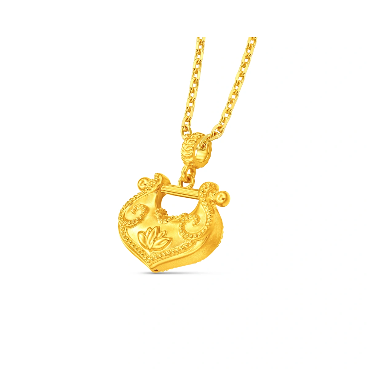 999 Gold pendant
