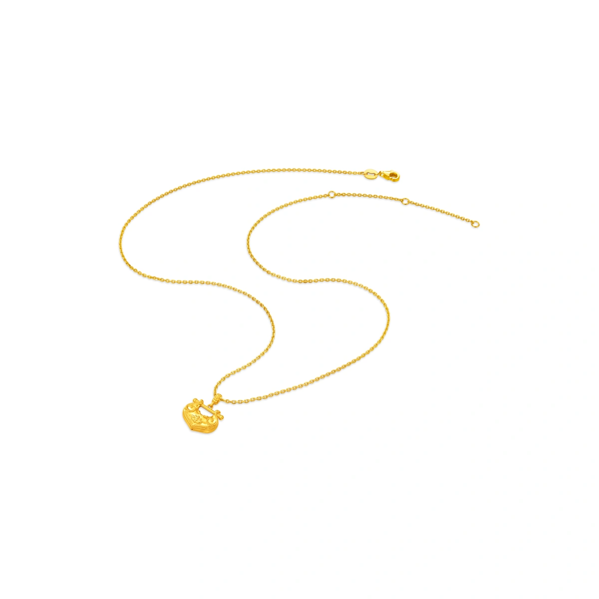 999 Gold pendant