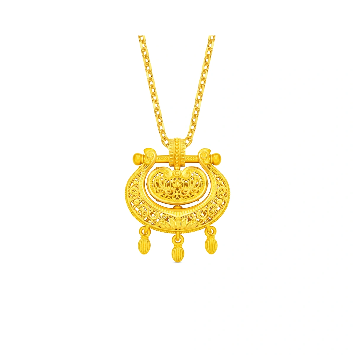 999.9 Gold pendant