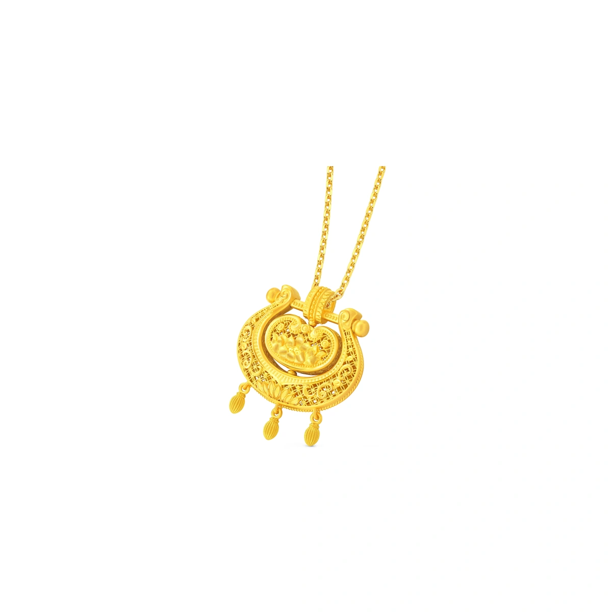 999 Gold pendant