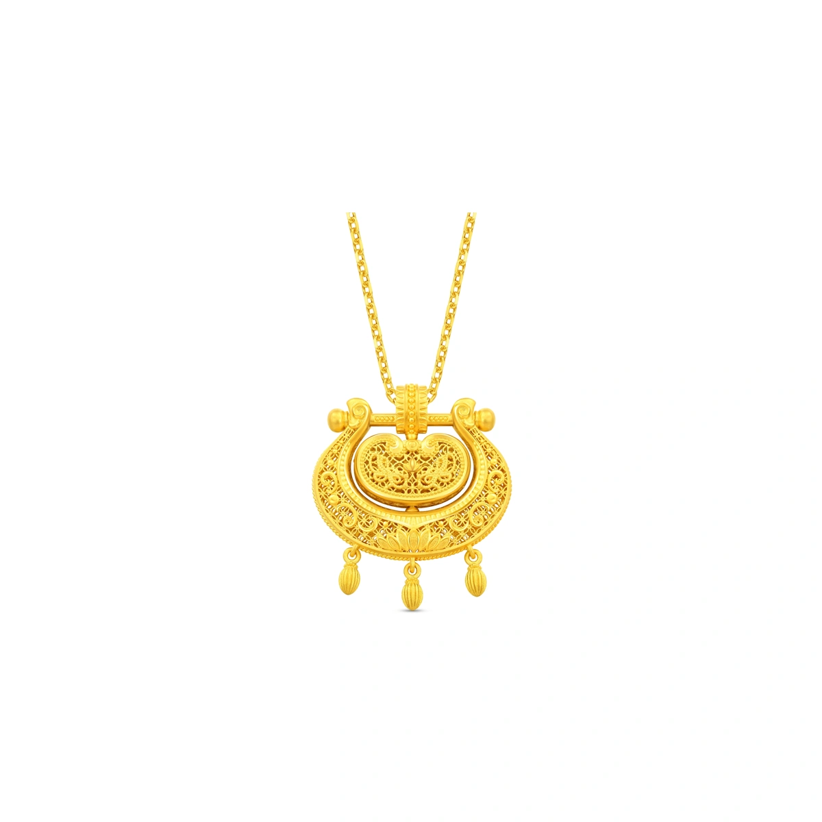 999 Gold pendant
