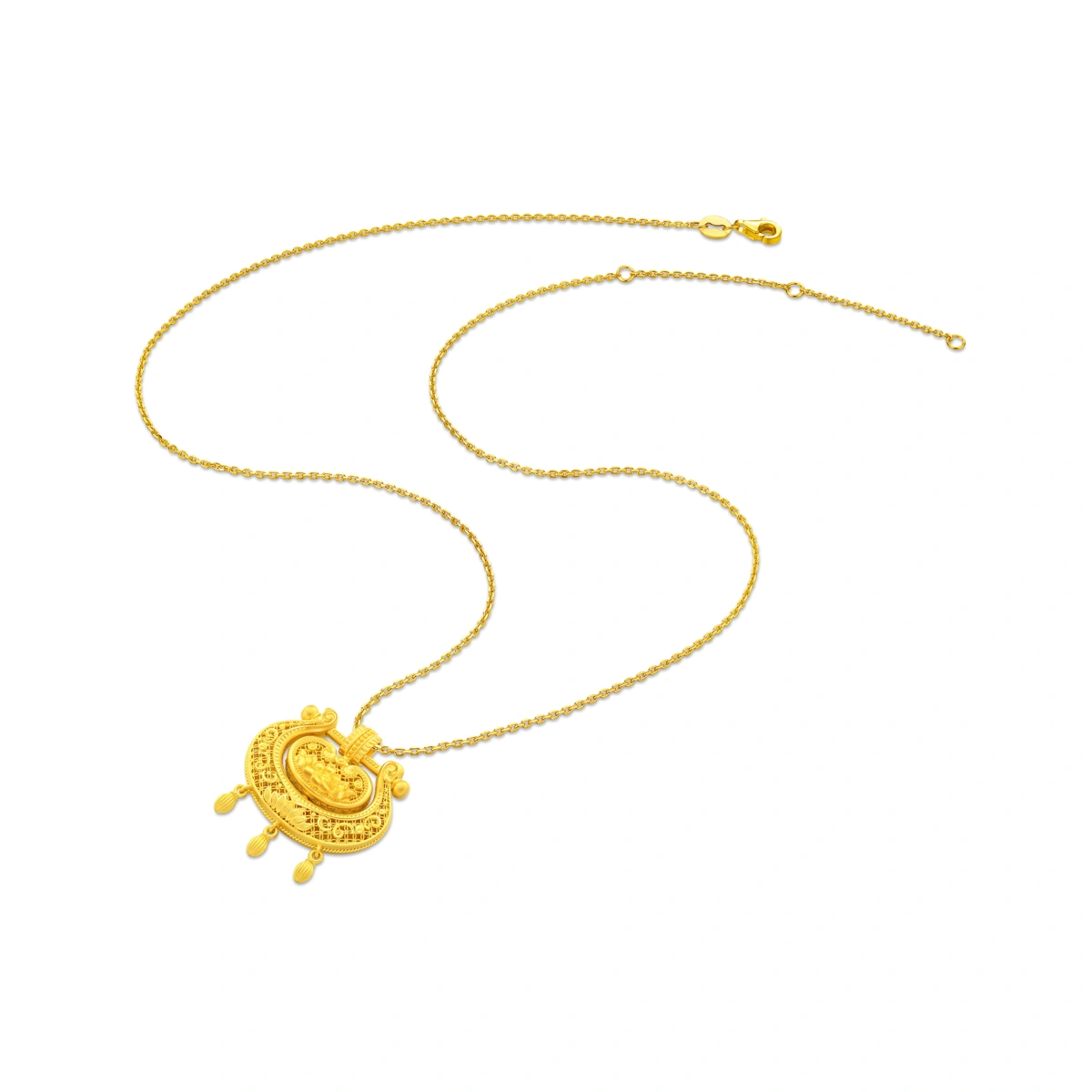 999 Gold pendant