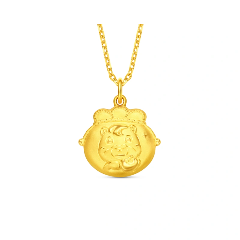 Fortune 999.9 Gold pendant