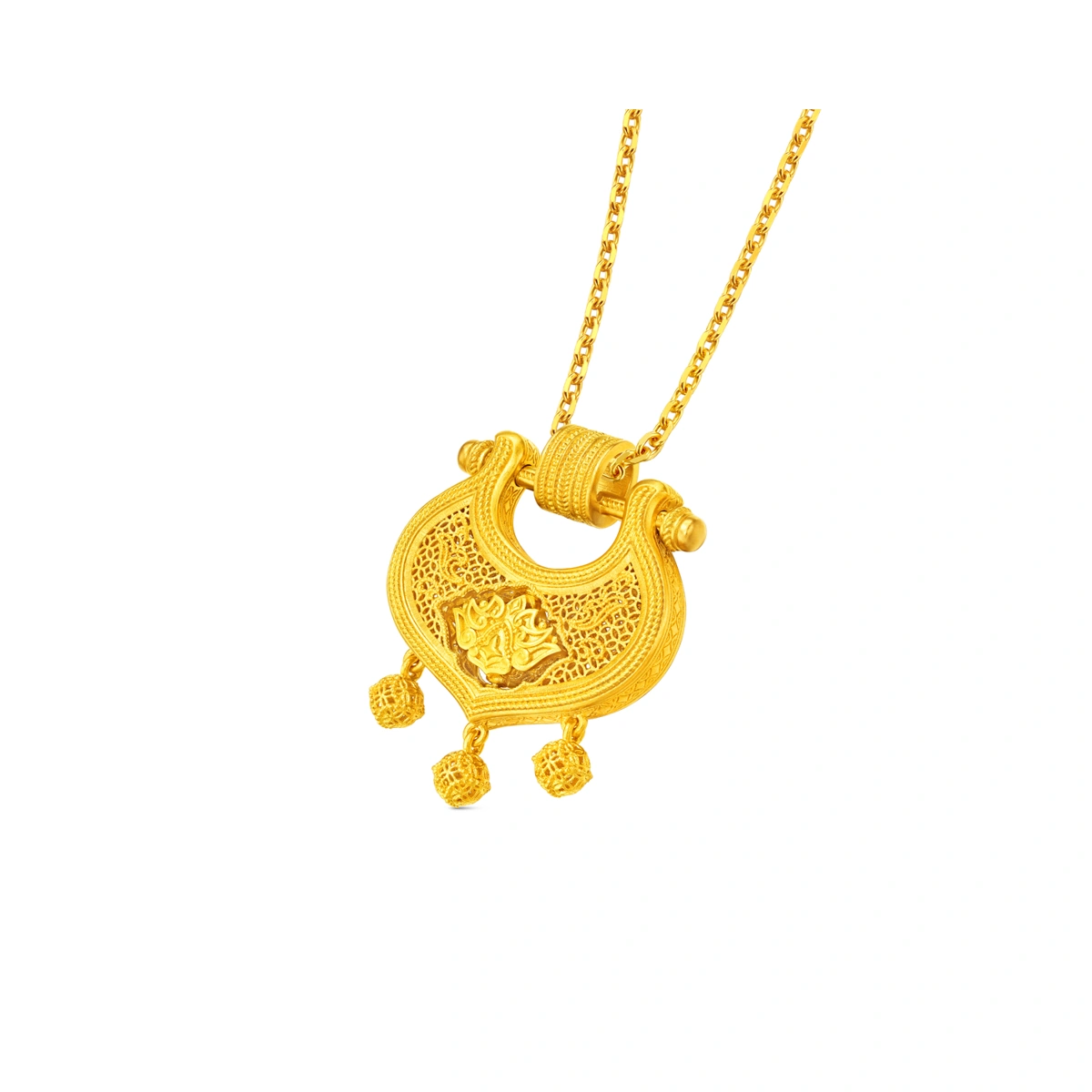 999.9 Gold pendant
