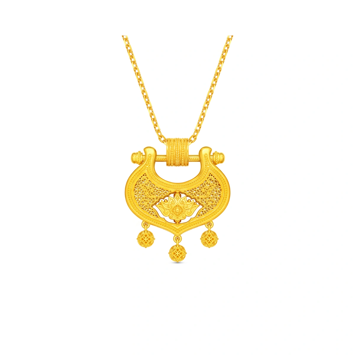 999.9 Gold pendant