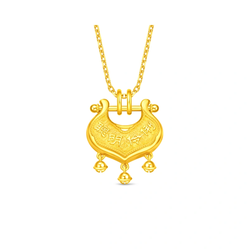 999 Gold pendant