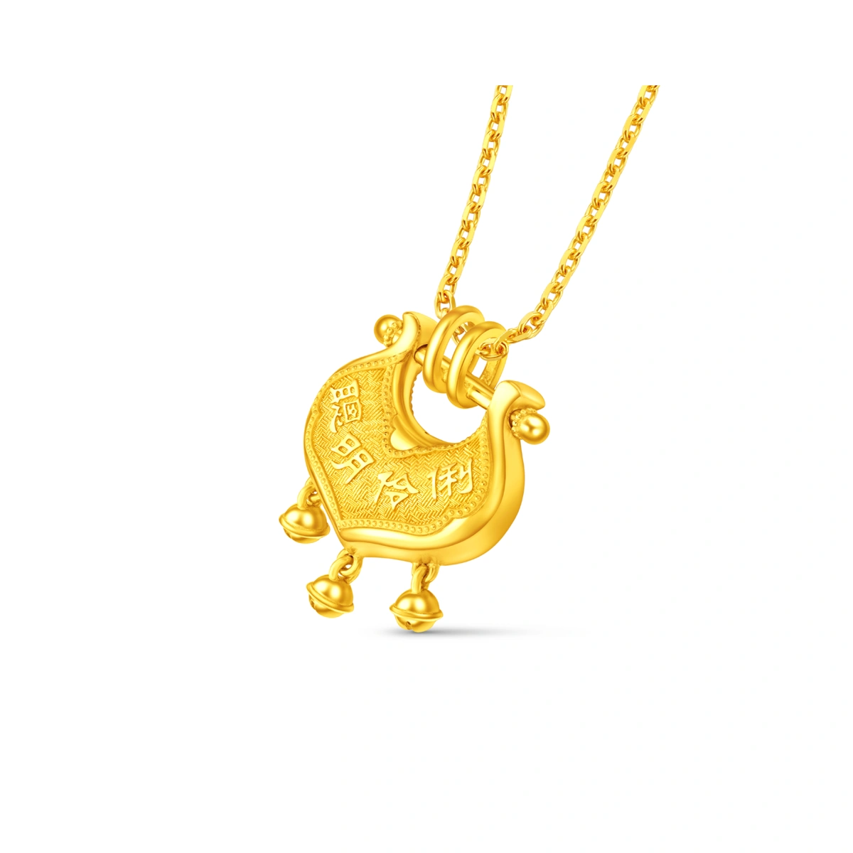 999 Gold pendant