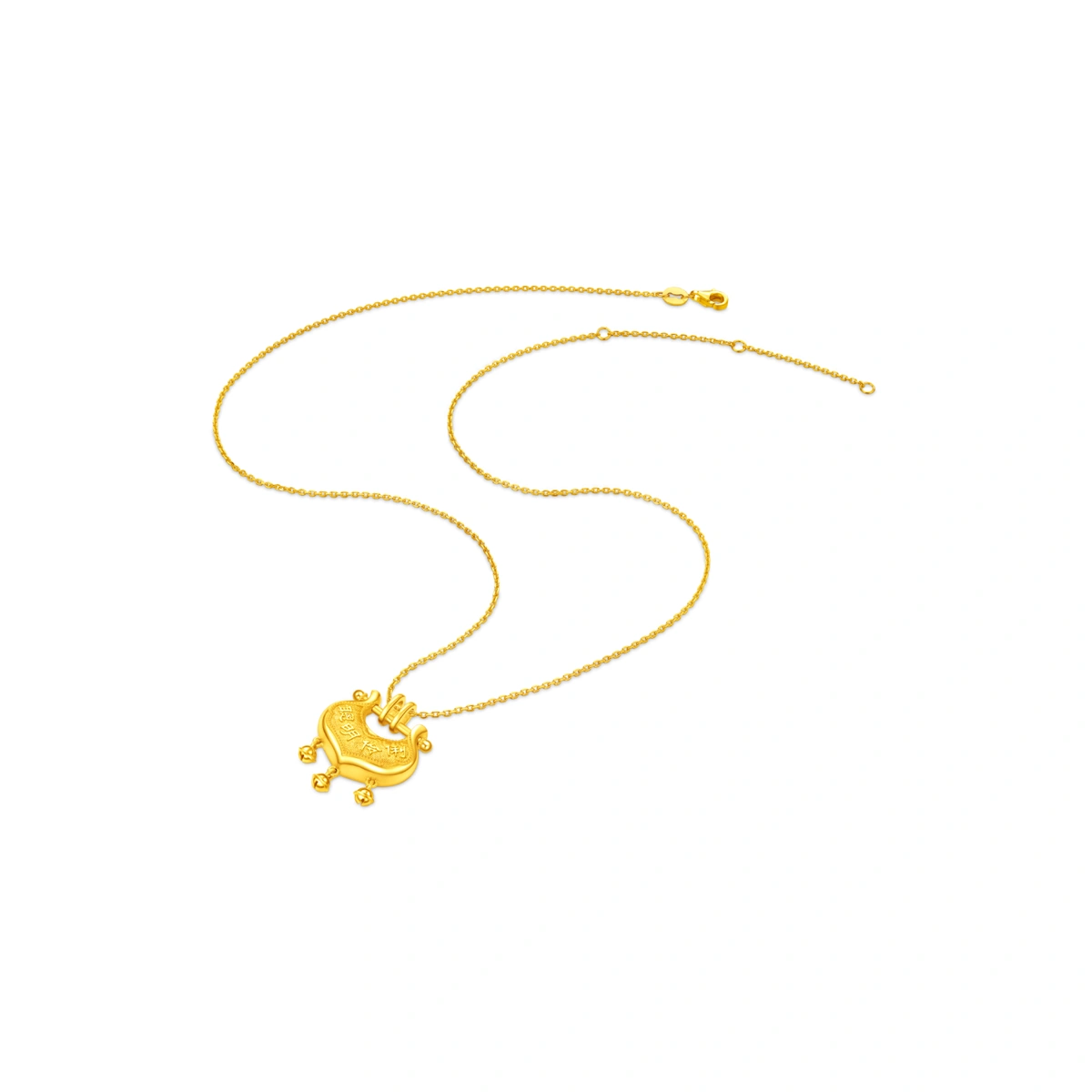 999 Gold pendant