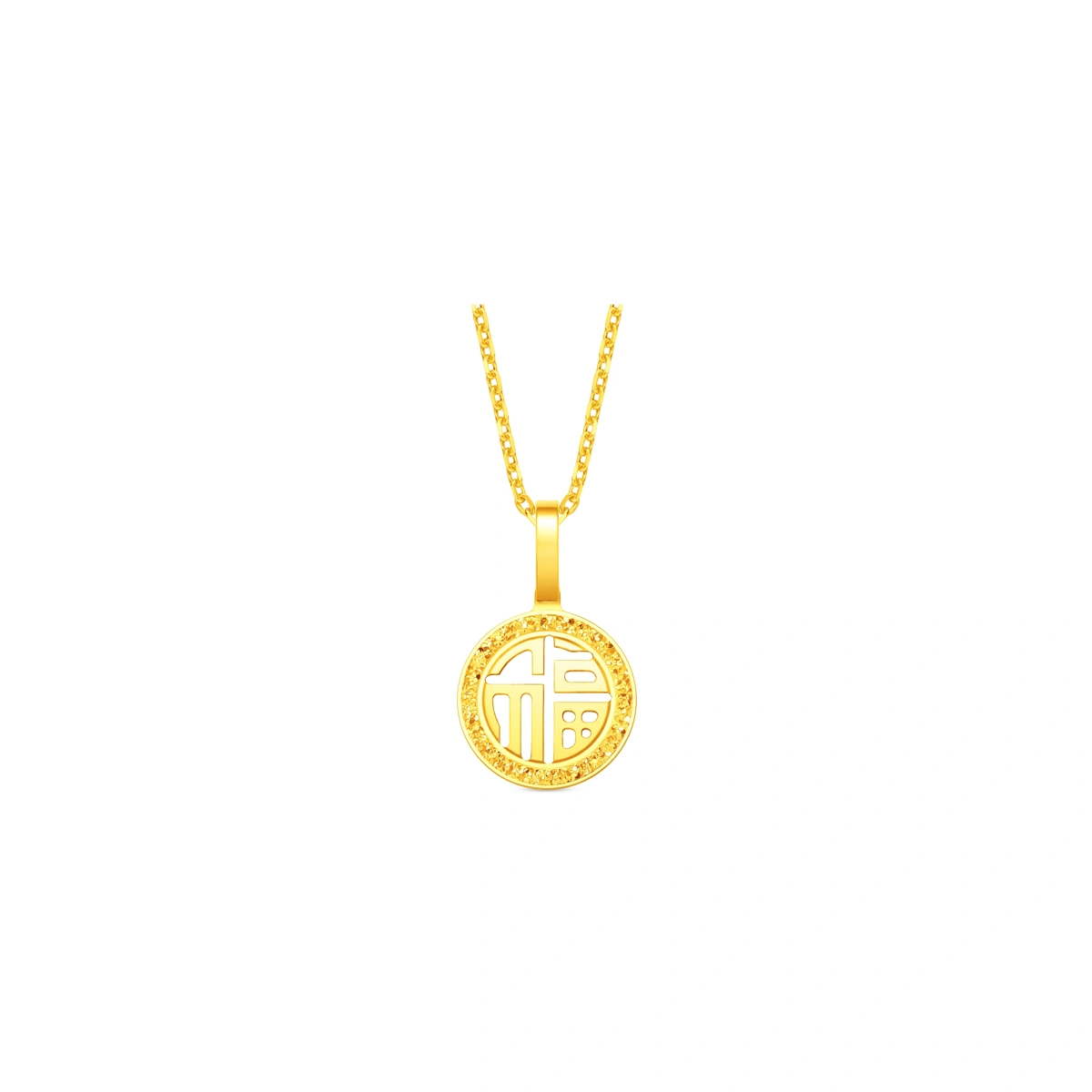 999 Gold pendant