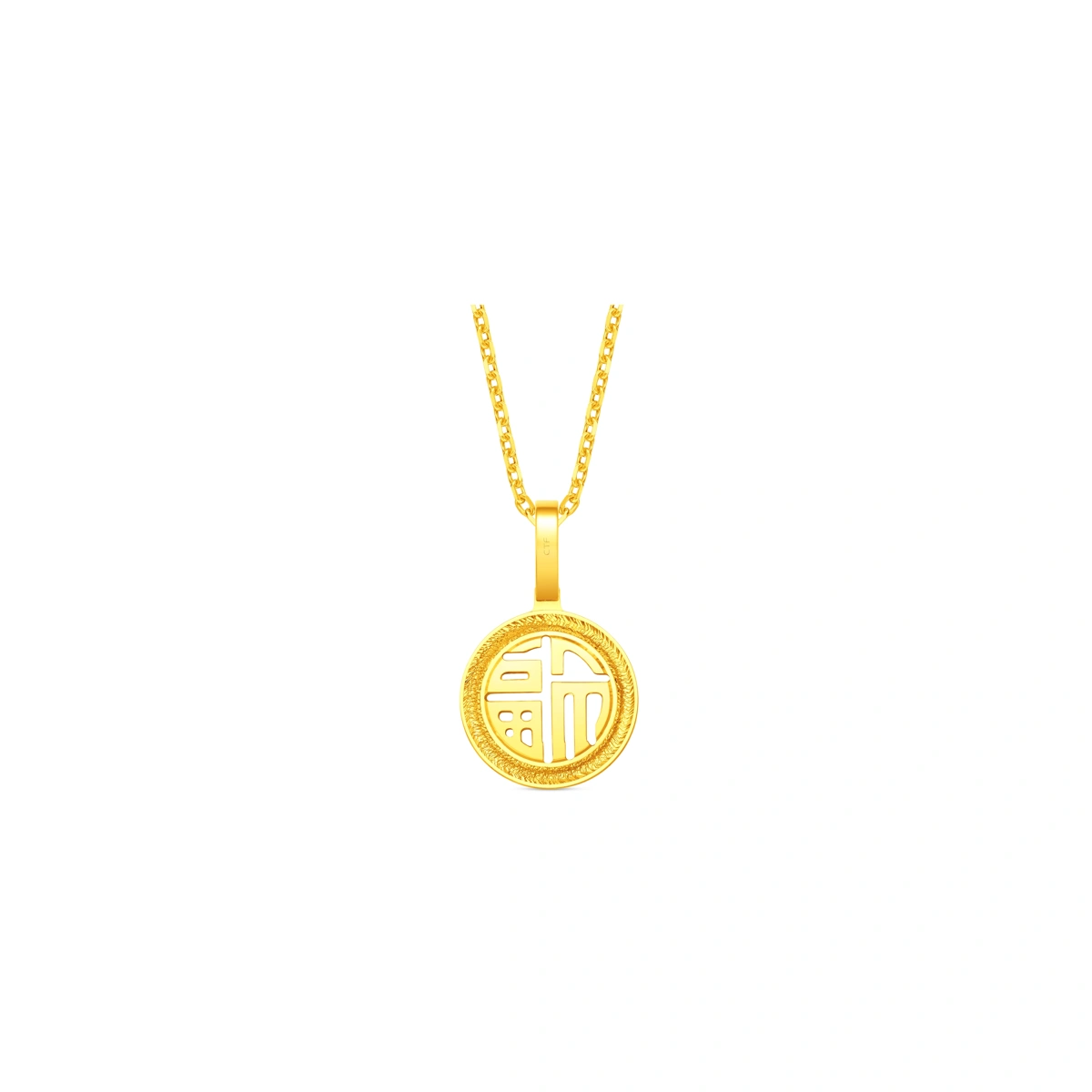 999 Gold pendant