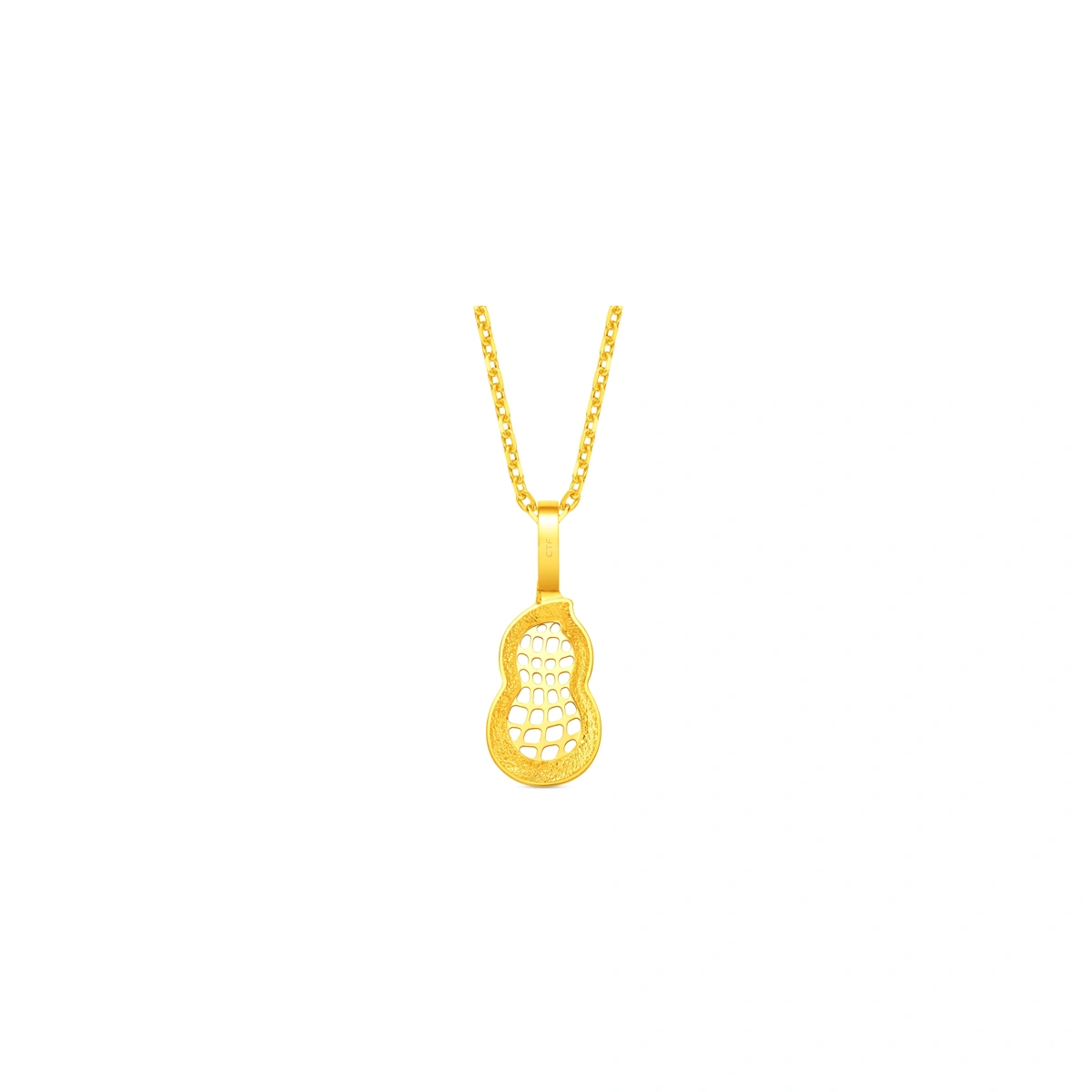 Peanut 999 Gold pendant