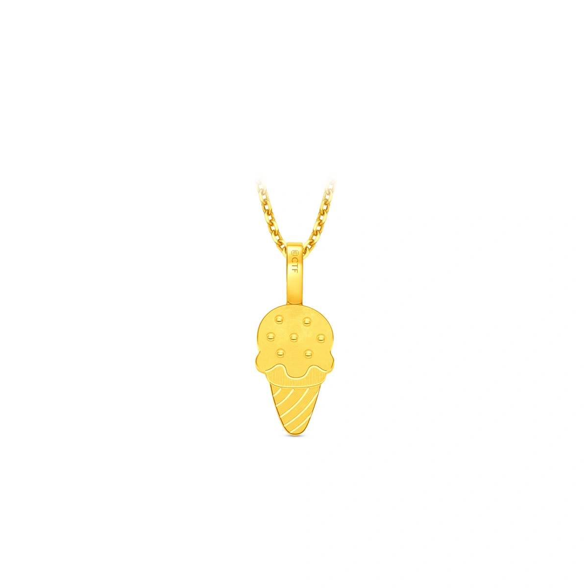 999 Gold pendant