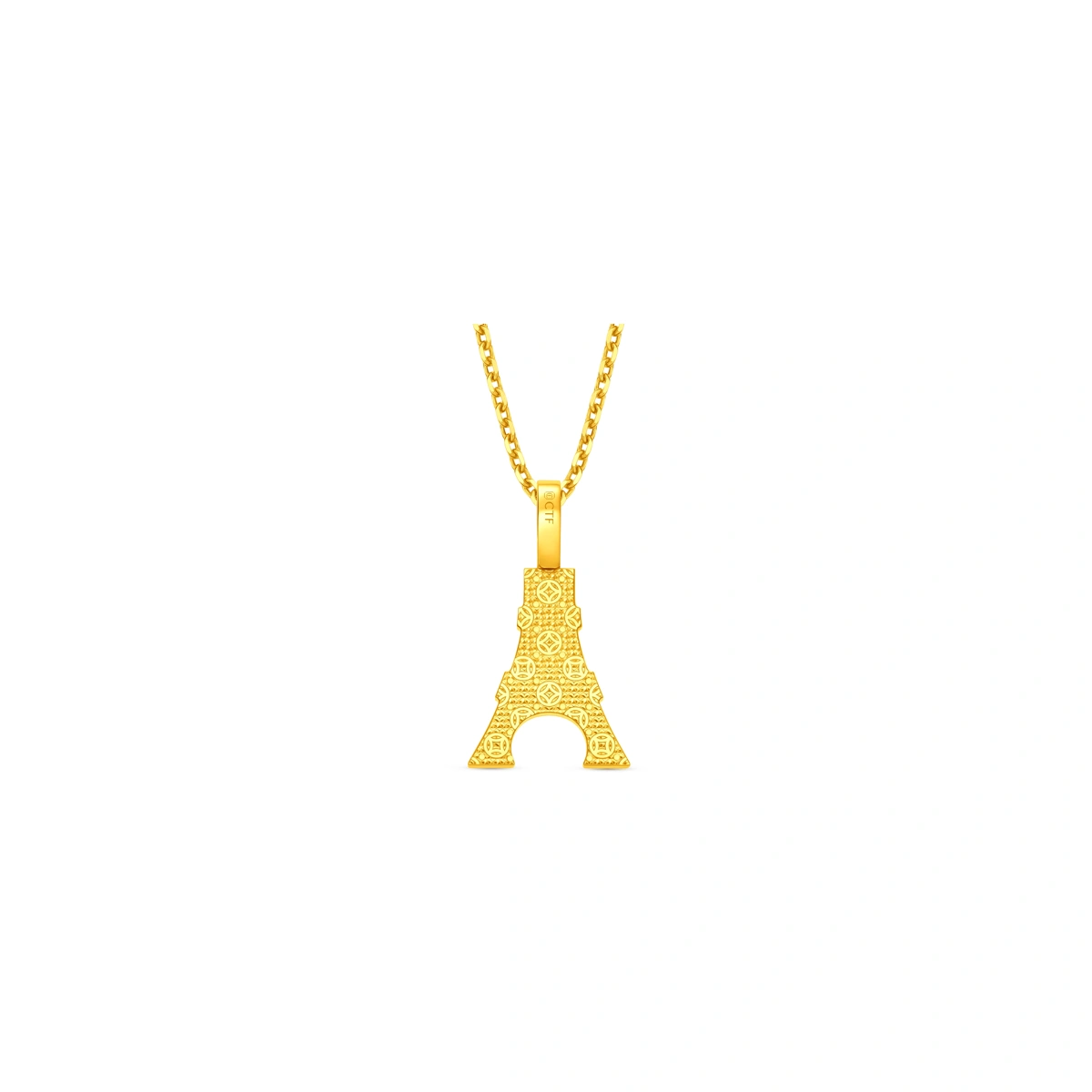 Tower 999 Gold pendant