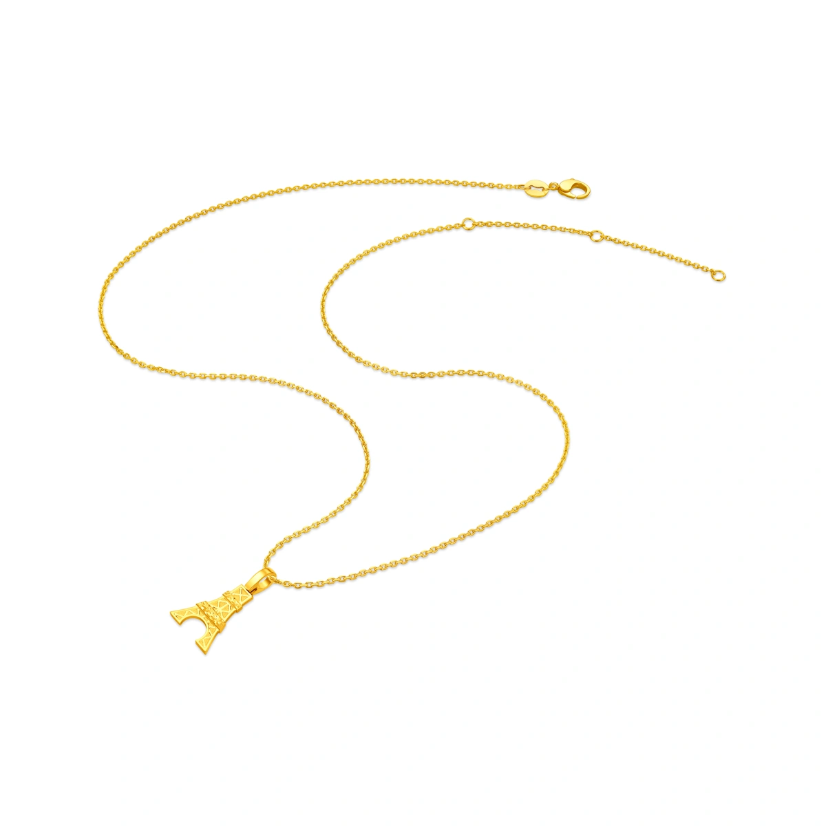 Tower 999 Gold pendant