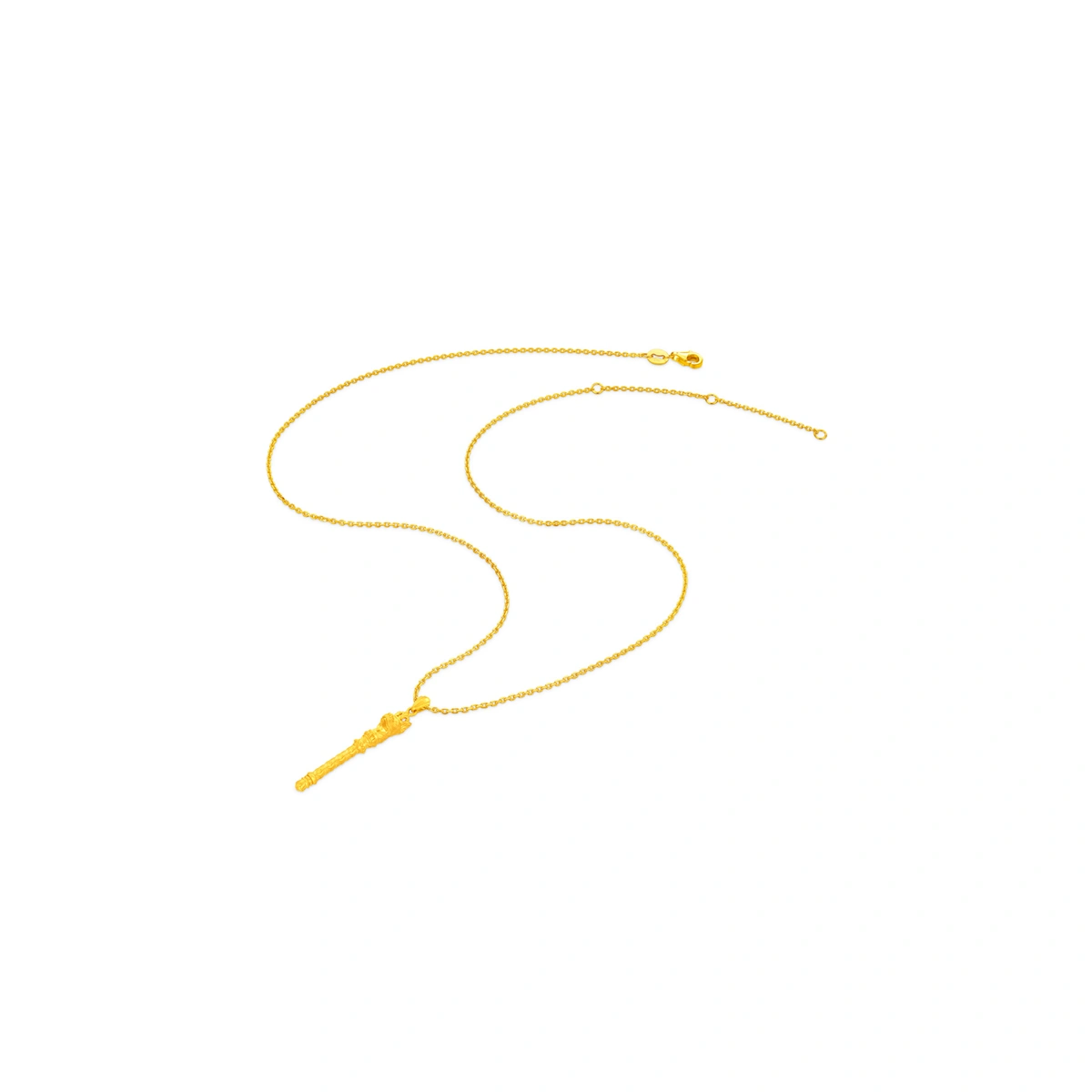 狗權杖999足金吊墜