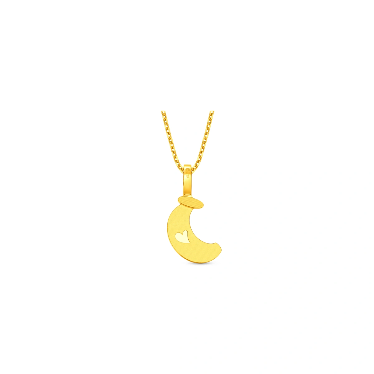 Smiling Banana 999 Gold pendant