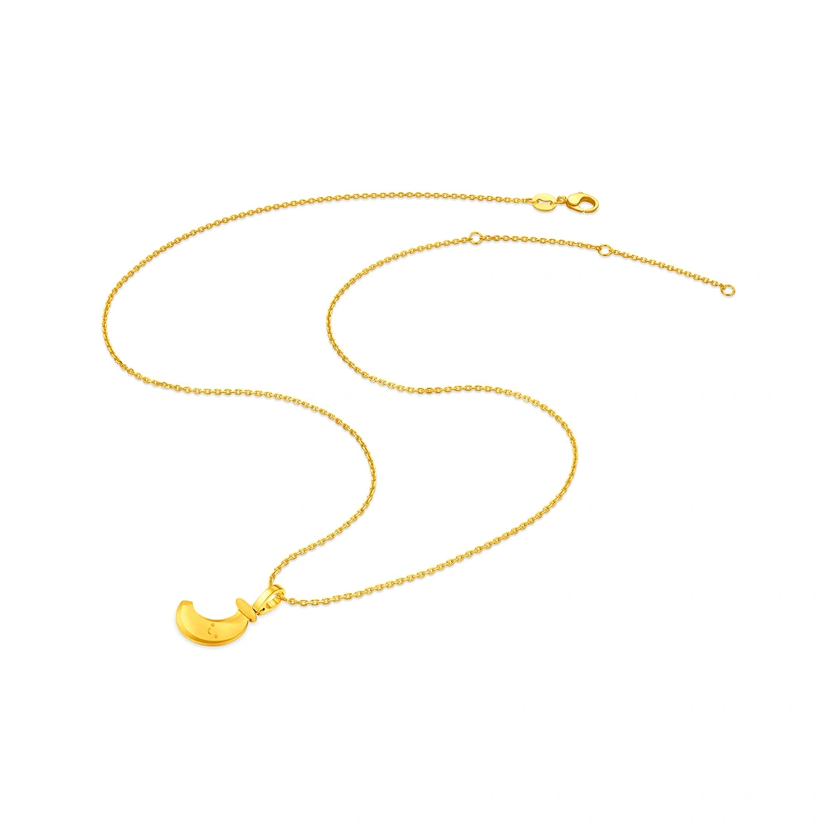 Smiling Banana 999 Gold pendant