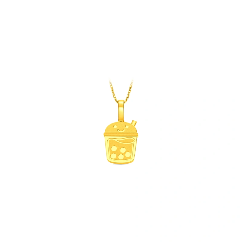 999 Gold pendant