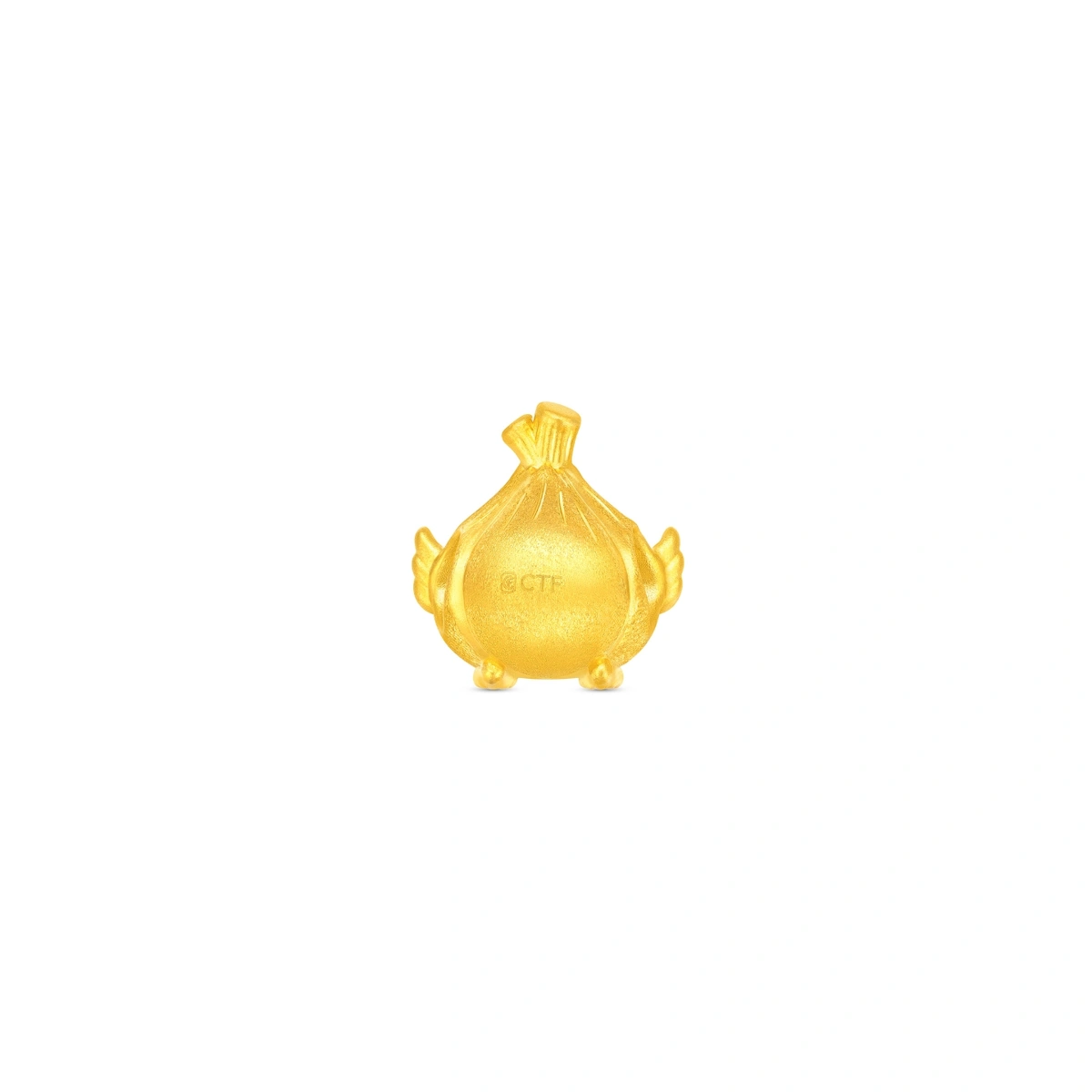 Garlic Bird 999 Gold pendant