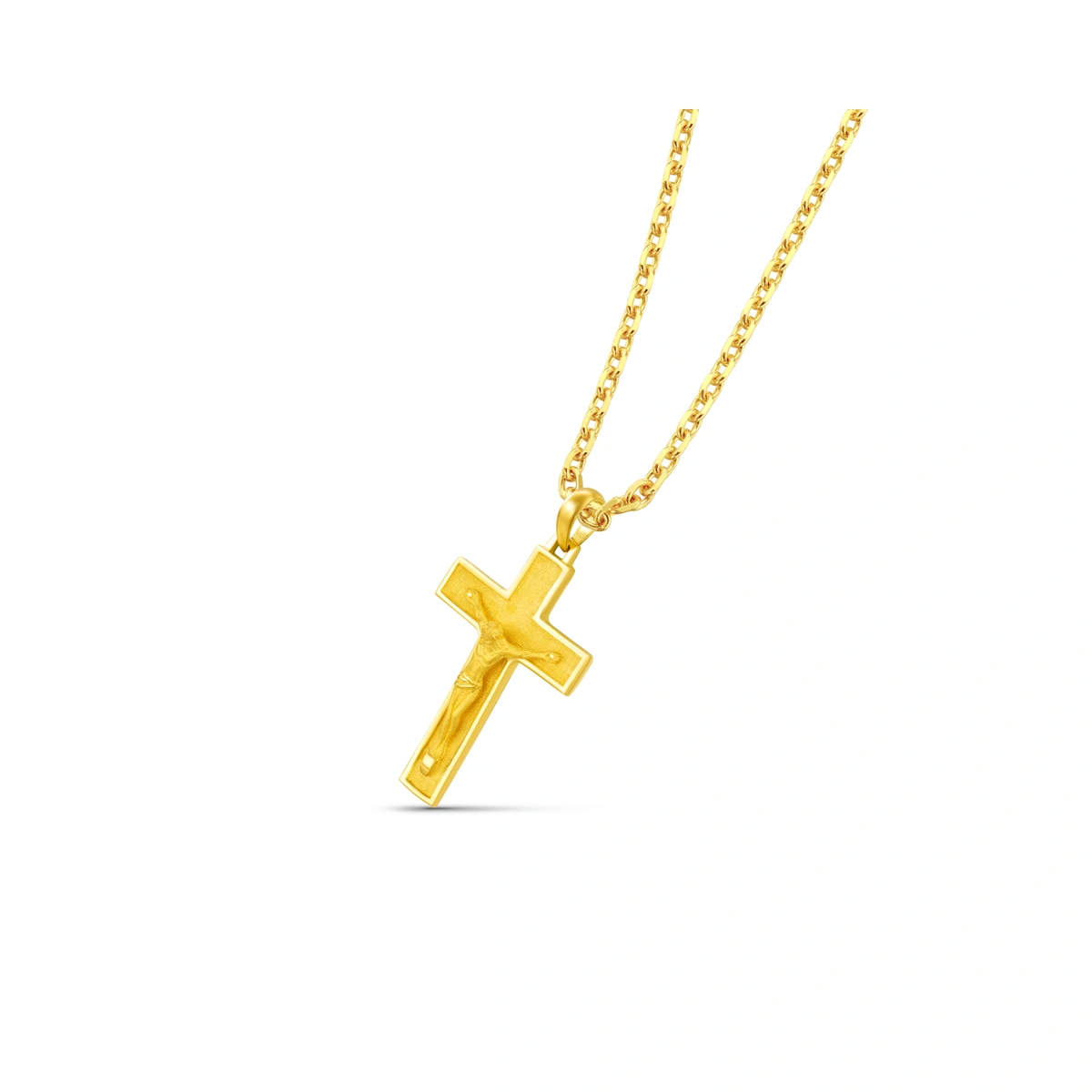 十字架999.9黃金吊墜