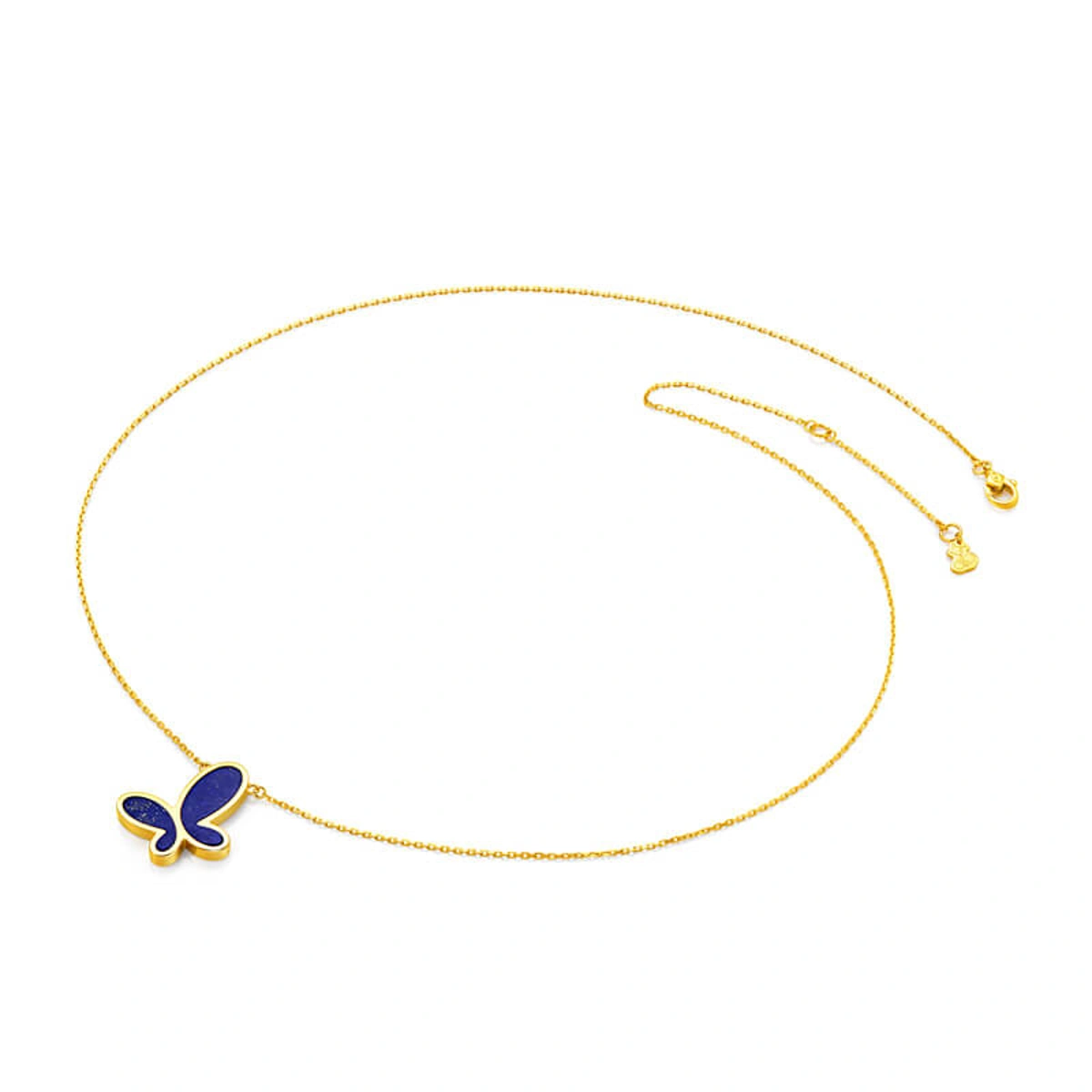 22K Yellow Gold Lapis-Lazuli necklace