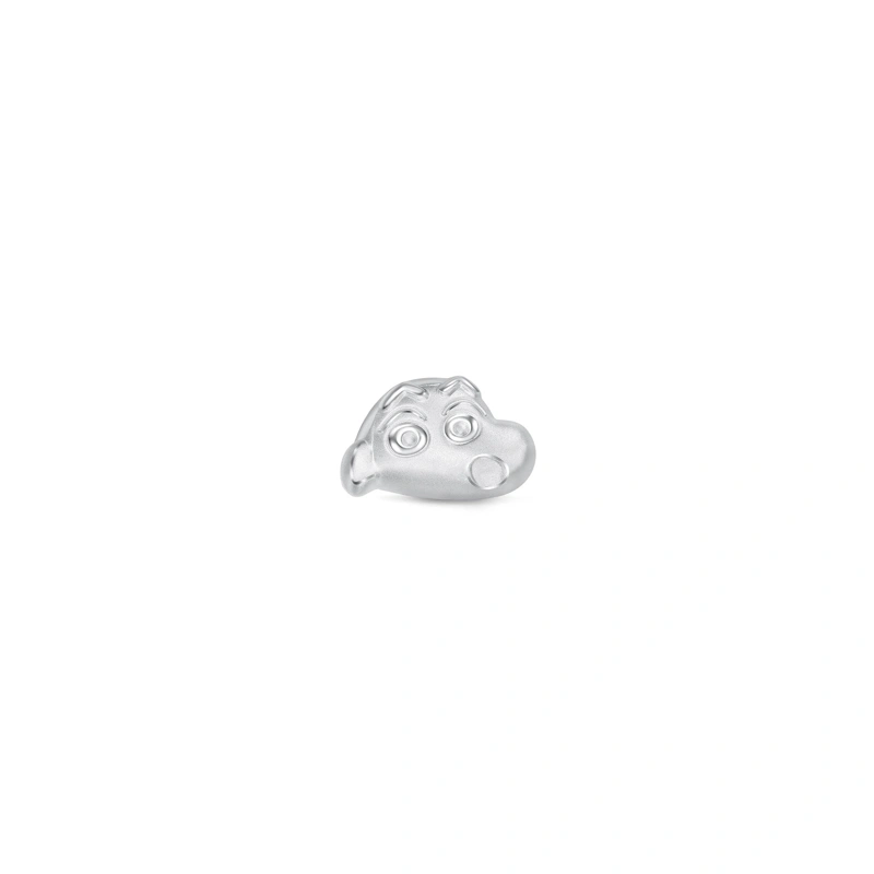 Shinchan 18K/750 White Gold Earring (Single)