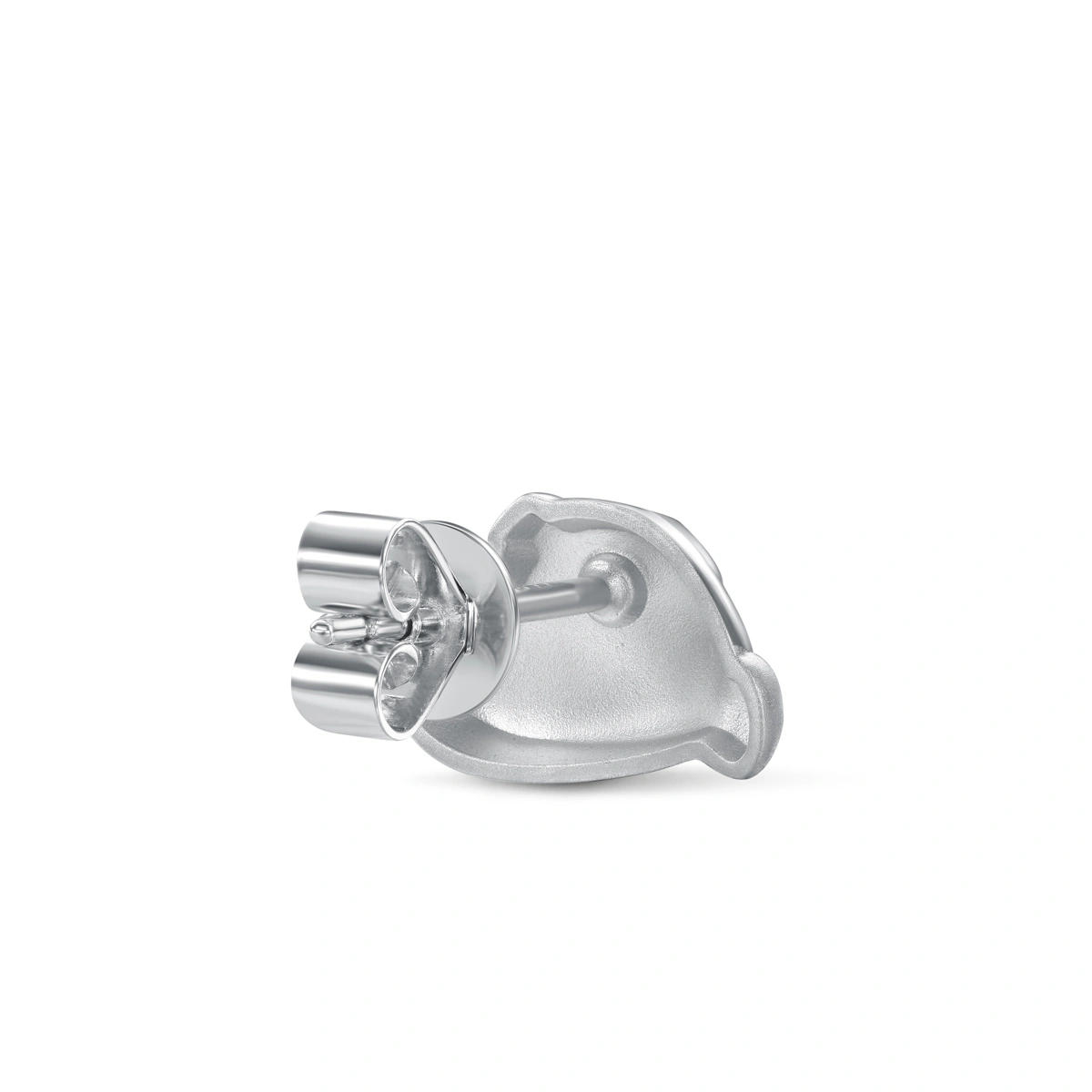 Shinchan 18K/750 White Gold Earring (Single)