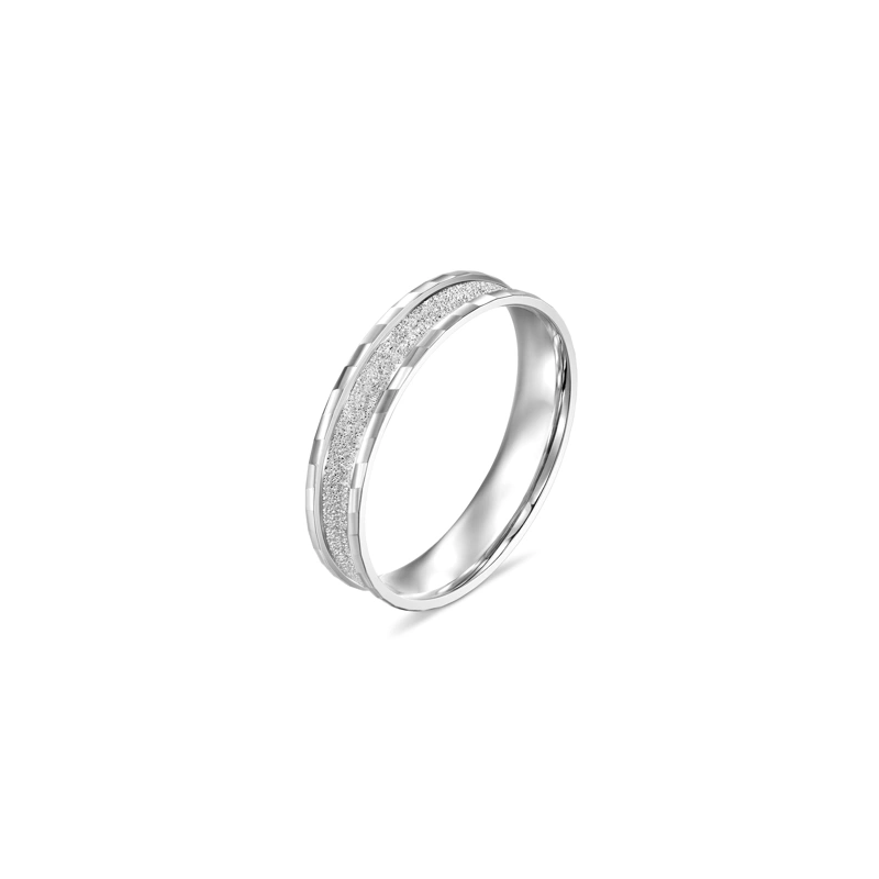 Pt950 Platinum wedding band