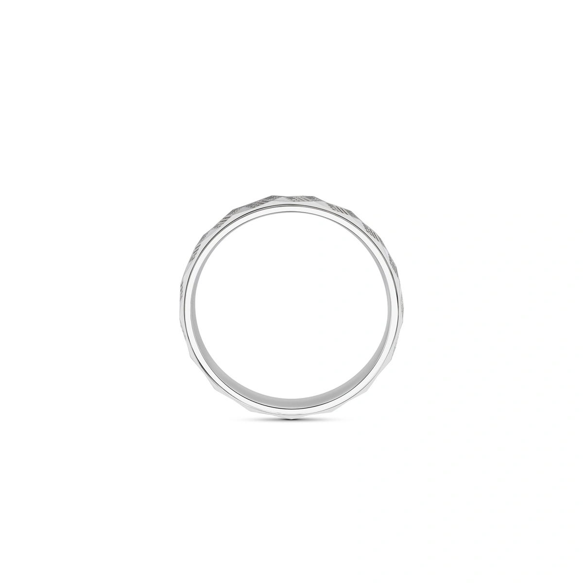 Pt950 Platinum wedding band