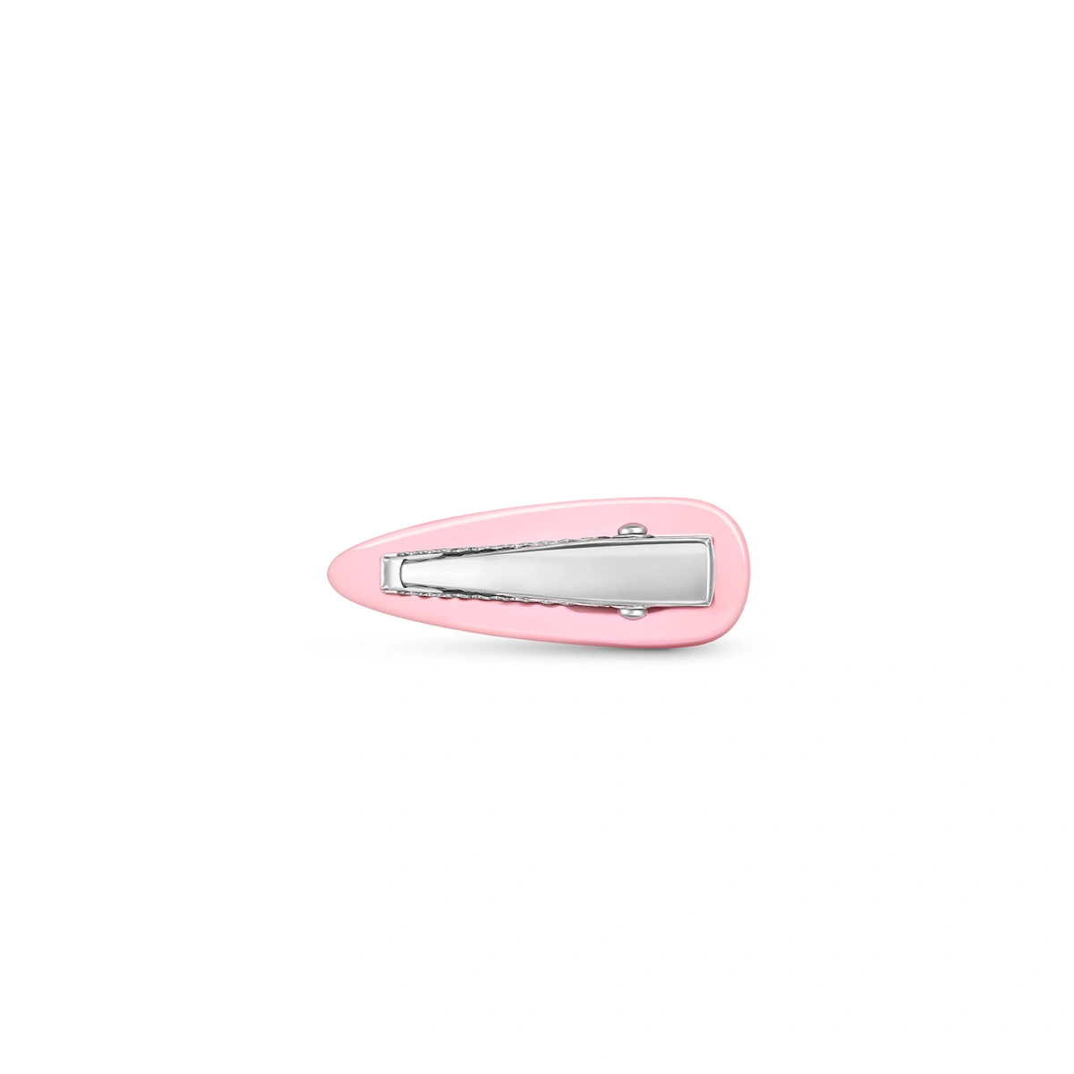 999 Gold Pink Enamel Hair Clip (Small)