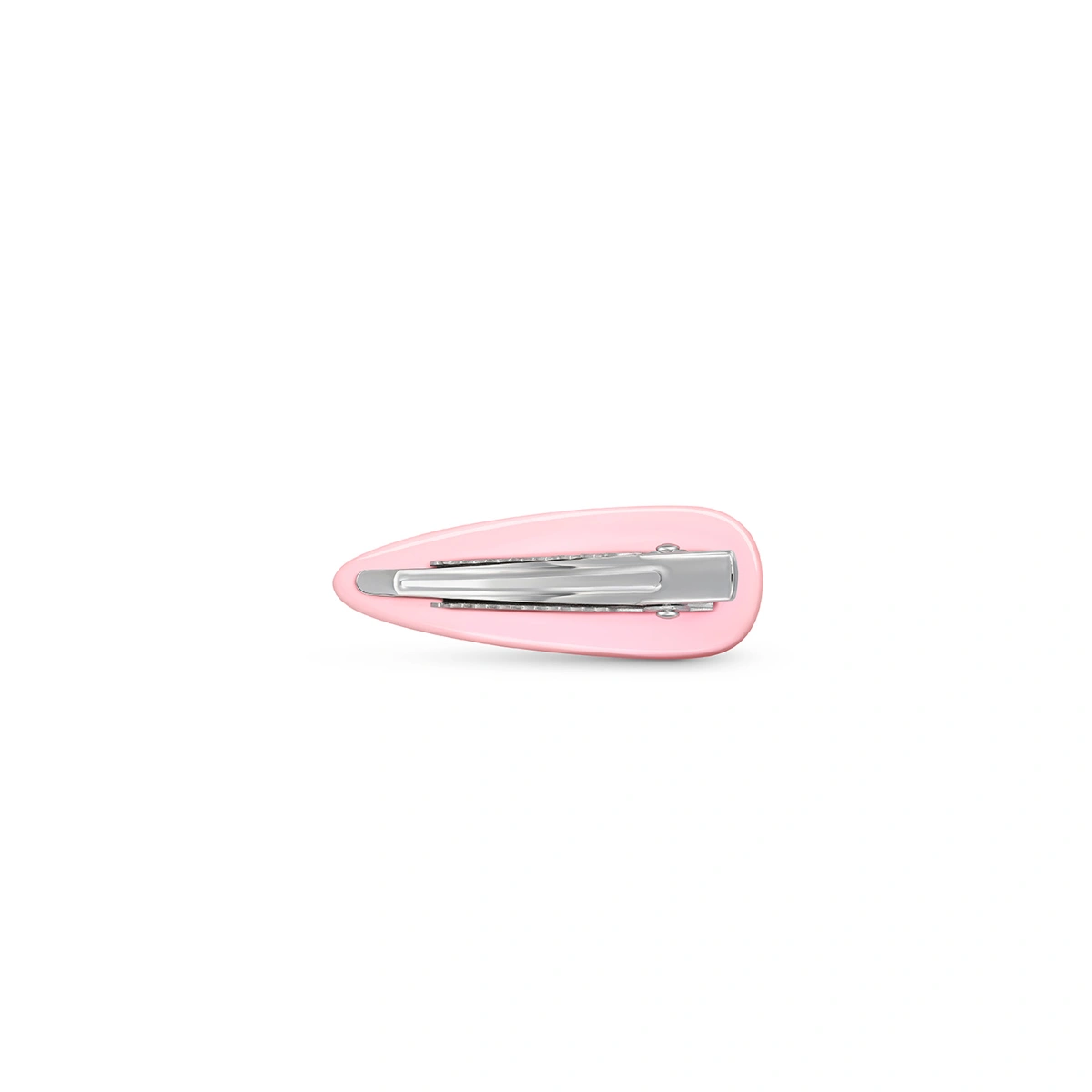 999 Gold Pink Enamel Hair Clip (Large)