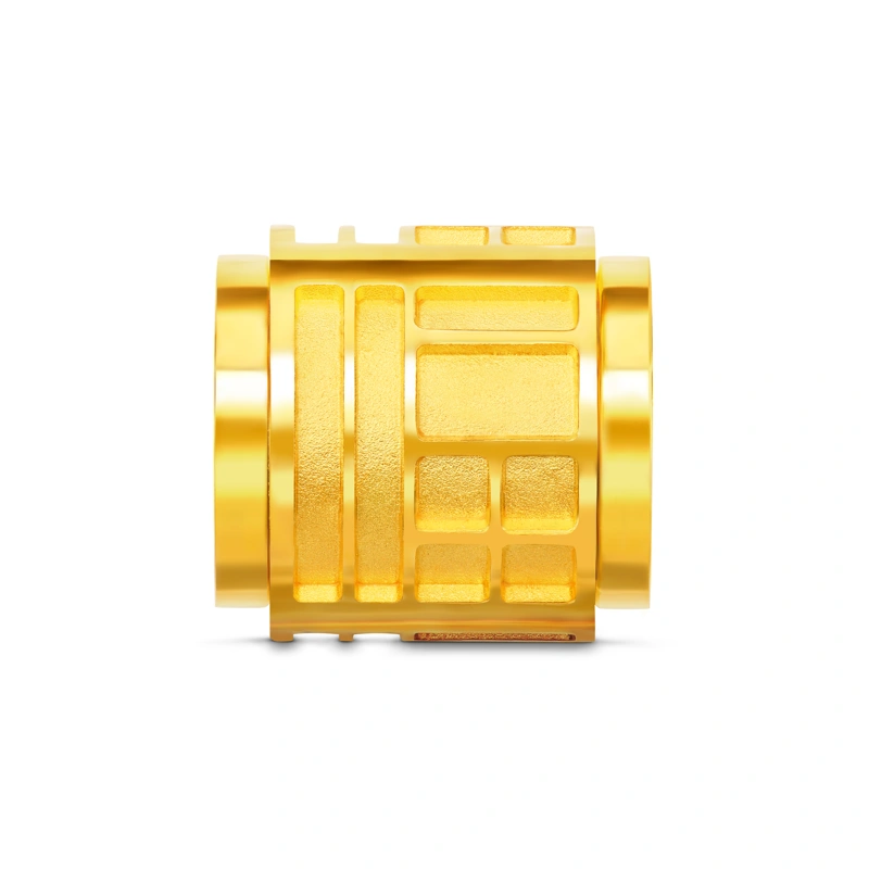 999 Gold charm