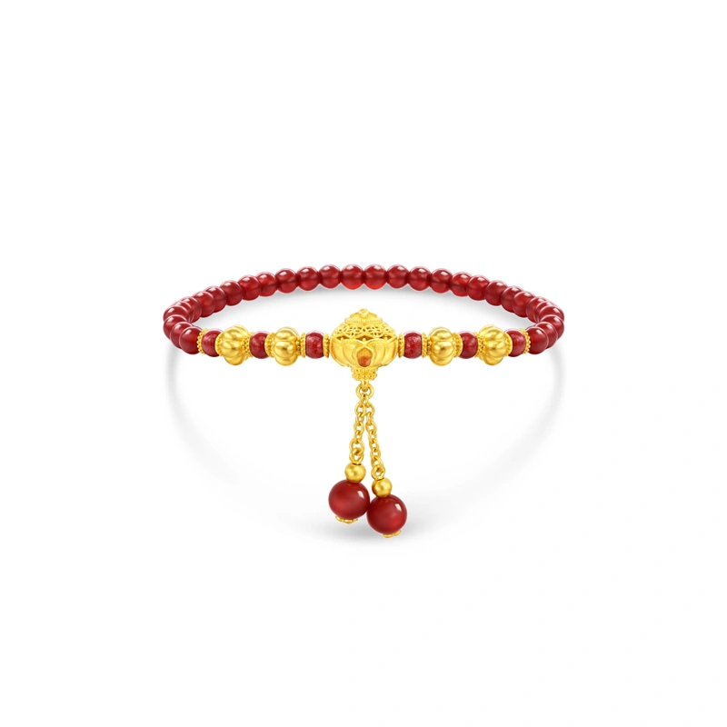 999足金配嵌手鏈