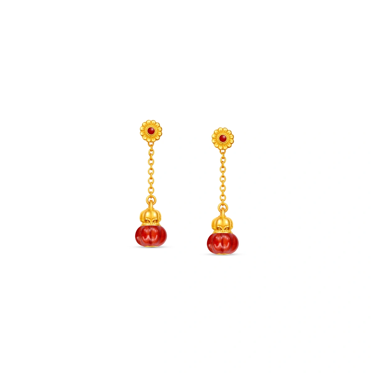 999 Gold earrings