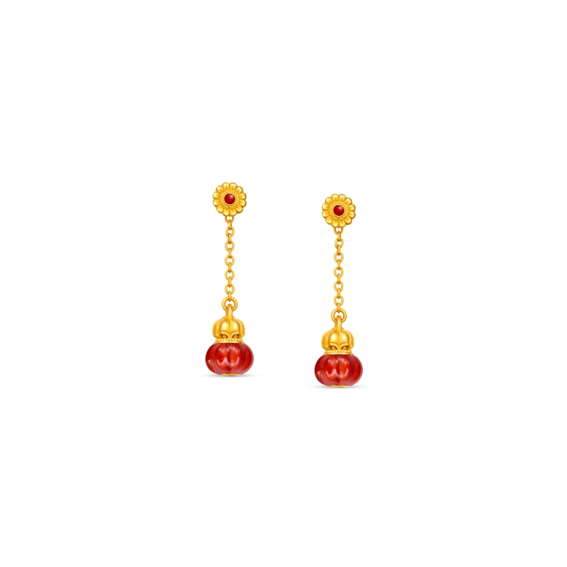 999 Gold earrings