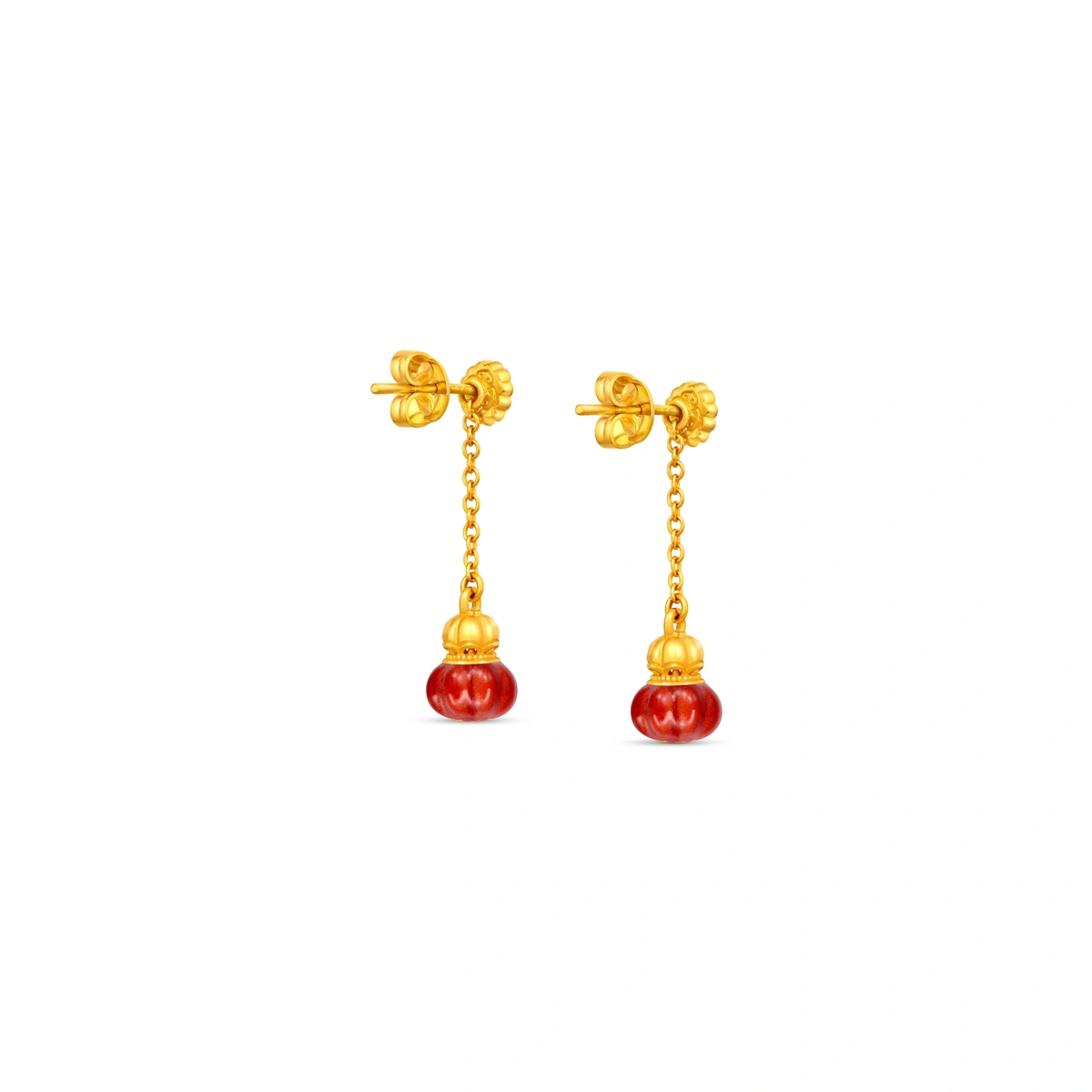 999 Gold earrings