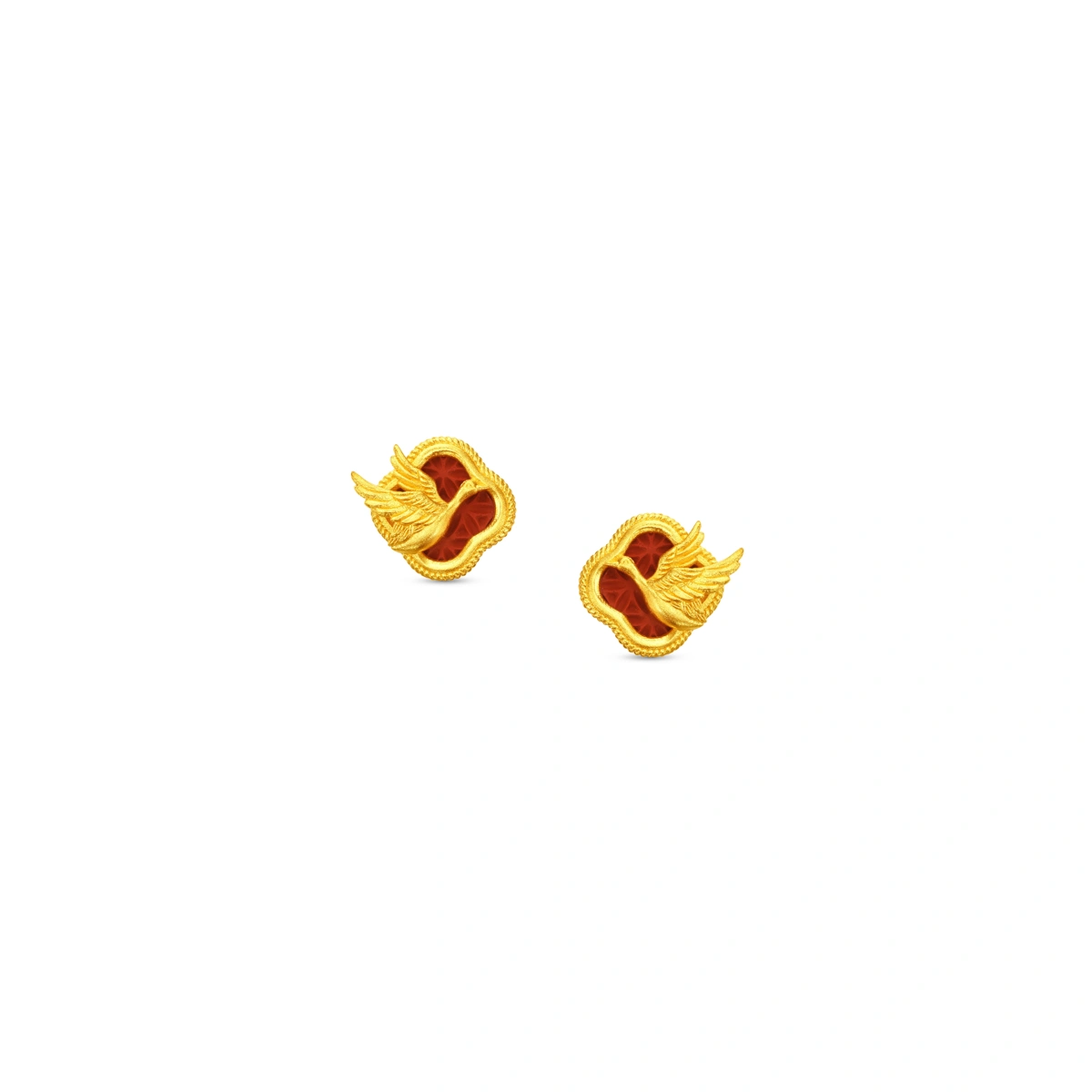 999 Gold earrings