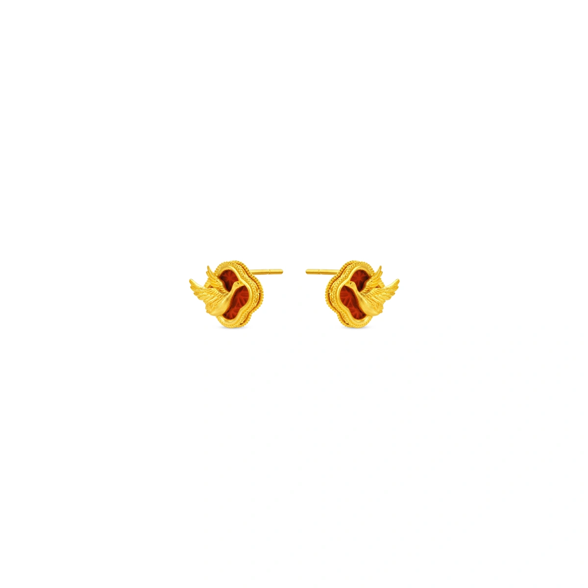 999 Gold earrings