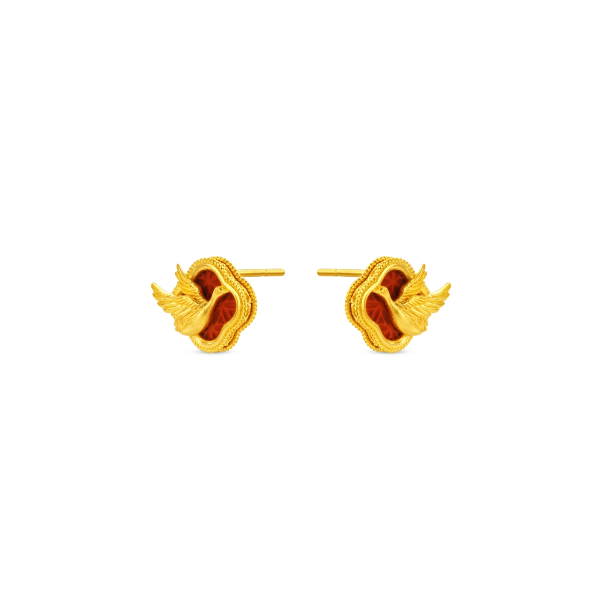 999 Gold earrings