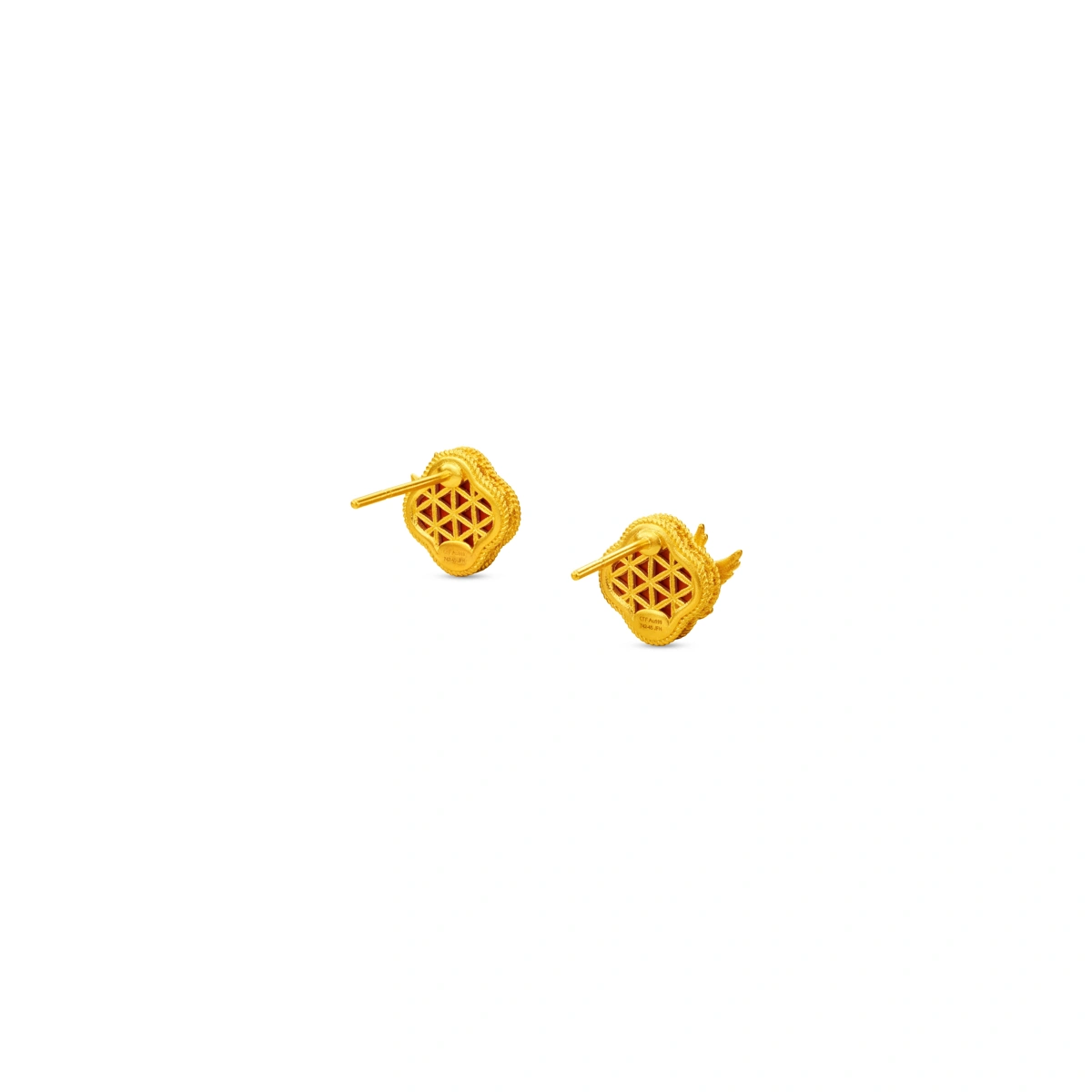 999 Gold earrings