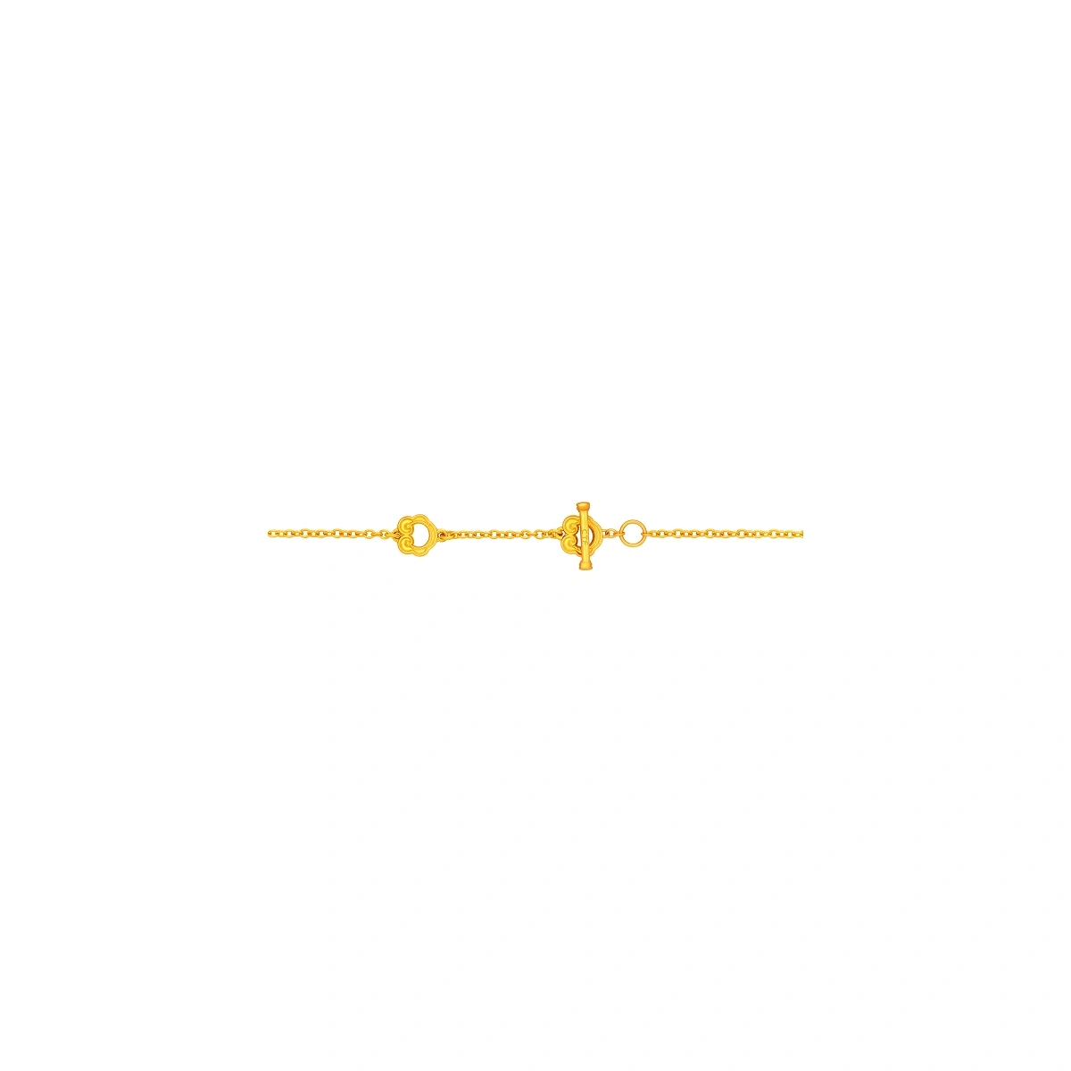Loving Magpies 999 Gold bracelet