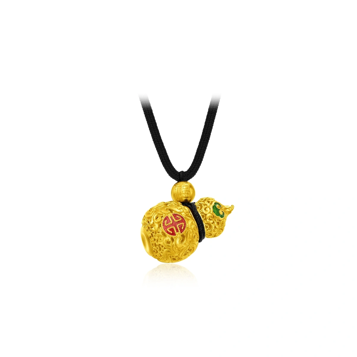 Gourd 999 Gold pendant