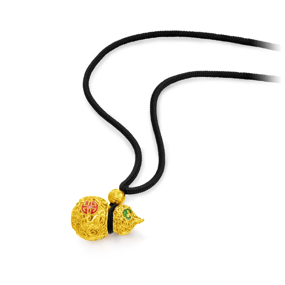 Gourd 999 Gold pendant