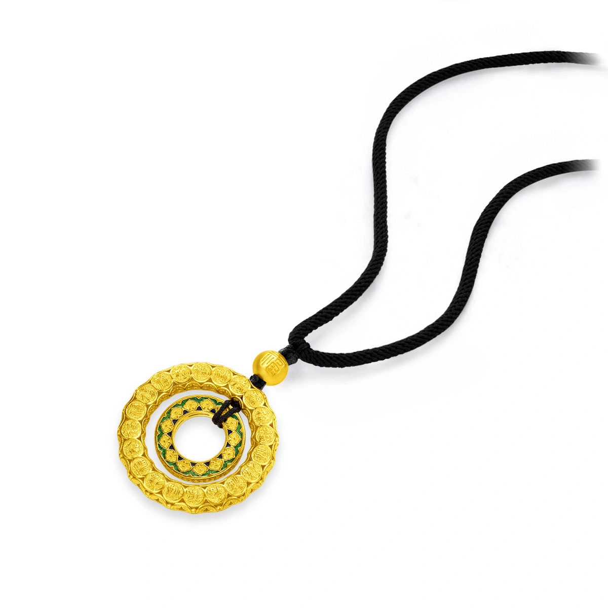 999 Gold pendant